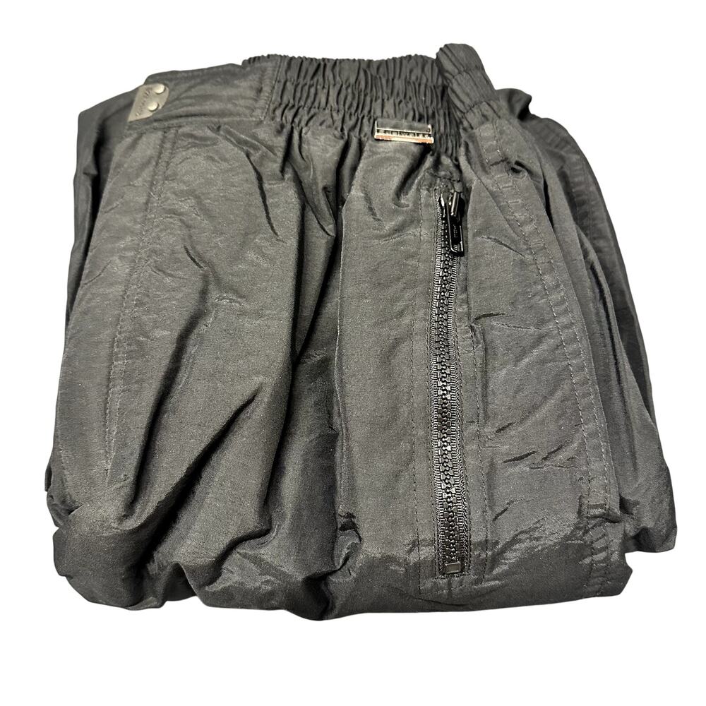 Edelweiss Ski Pants Mens 34x31 Snow Winter Outdoor Lined Black Nylon Vintage